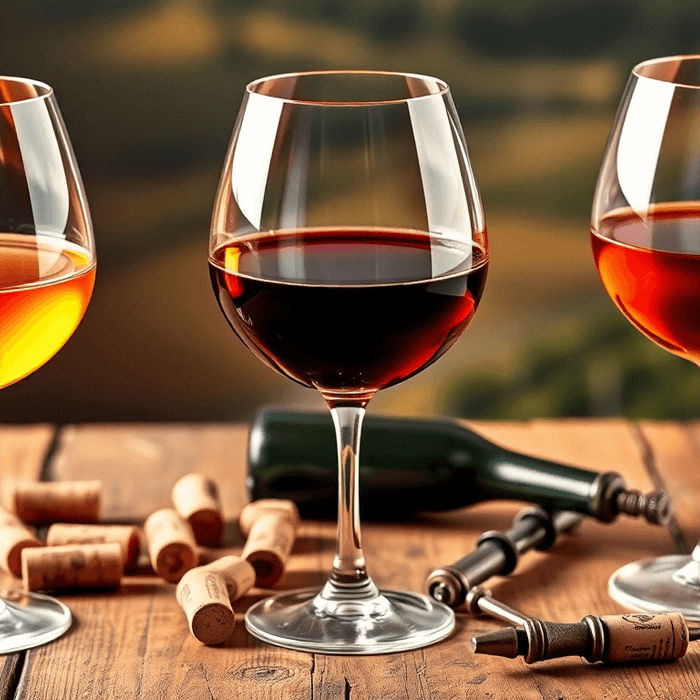 Bouteilles de vins italiens – vins orange, Primitivo et Montepulciano présentés par EasyGusto