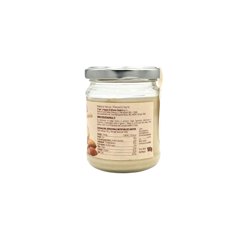 Valeurs nutritionnelles et ingrédients de la Dolcefetta alla Mandorla - crème d'amande sicilienne