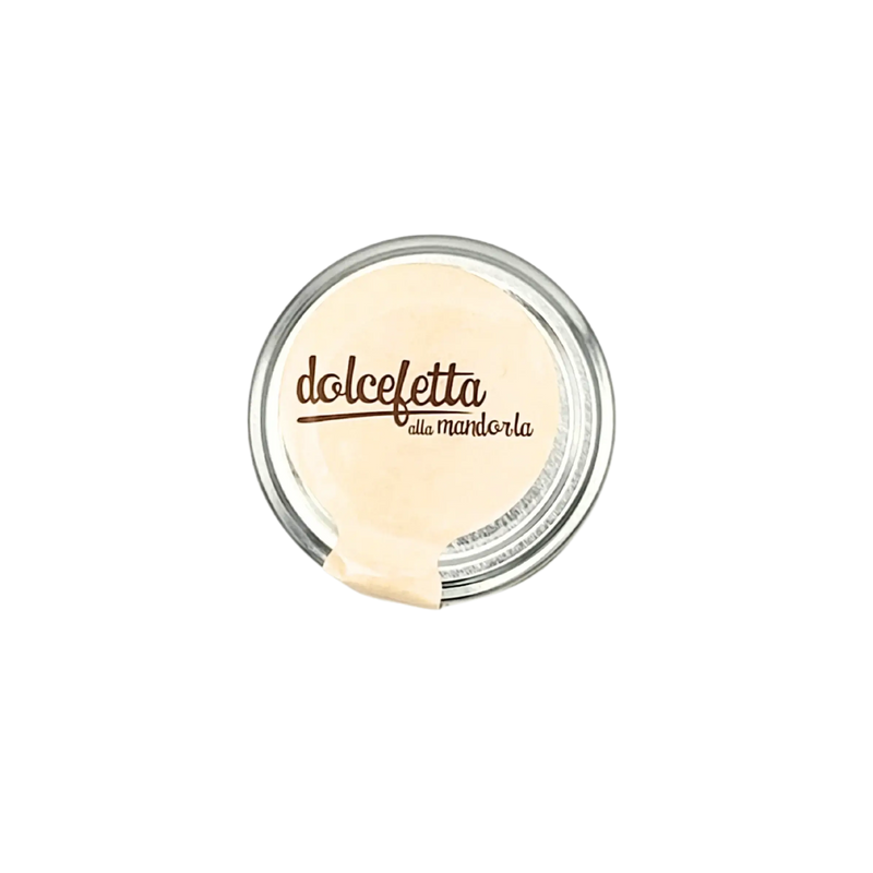 Dolcefetta alla Mandorla - Crème d'amande artisanale sicilienne, vue de dessus