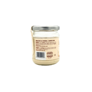 Crème d'amande artisanale Dolcefetta alla Mandorla - pot de 180g, vue latérale