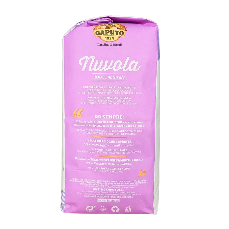 Italiaans Zacht Tarwemeel Type “0” Nuvola Caputo 5kg