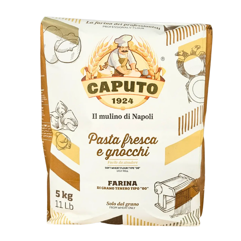 Italiaans Zacht Tarwemeel Type “00” Pasta Fresca e Gnocchi Caputo 5kg