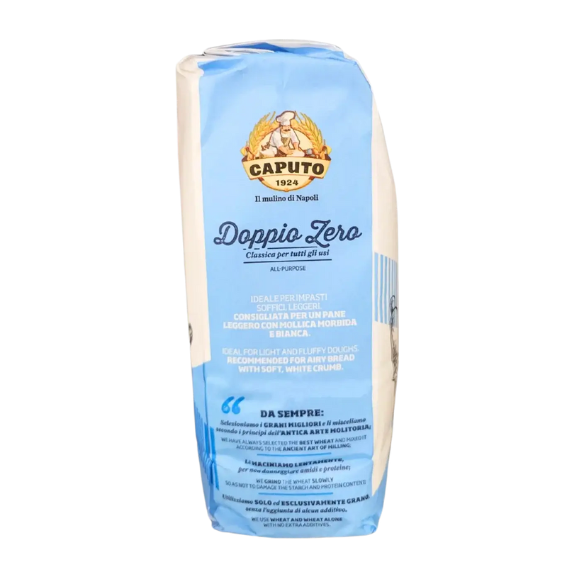 Italiaans Zacht Tarwemeel Type “00” Klassiek Universeel Doppio Zero Caputo 1kg