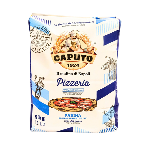 Farine Italienne de Blé Tendre Type "00" Pizza Traditionnel Caputo 5kg