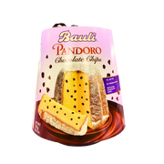 le produit complet dans son emballage avec le visuel du gâteau aux pépites de chocolat