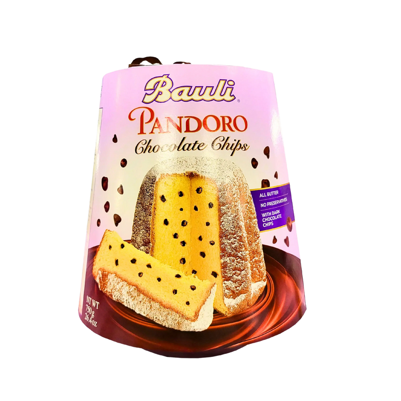 le produit complet dans son emballage avec le visuel du gâteau aux pépites de chocolat