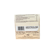 Face inférieure du Panettoncino Classico Loison 100g, montrant les informations de poids et le code-barres.