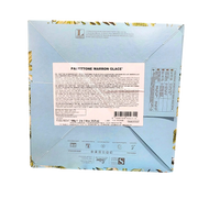 Vue de la face arrière du Panettone Loison 1kg, montrant la description et les informations nutritionnelles.