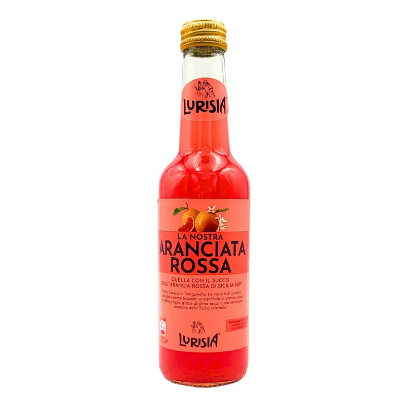 Lurisia Aranciata Rossa - Siciliaanse Bloedsinaasappel Frisdrank BGA 275ml