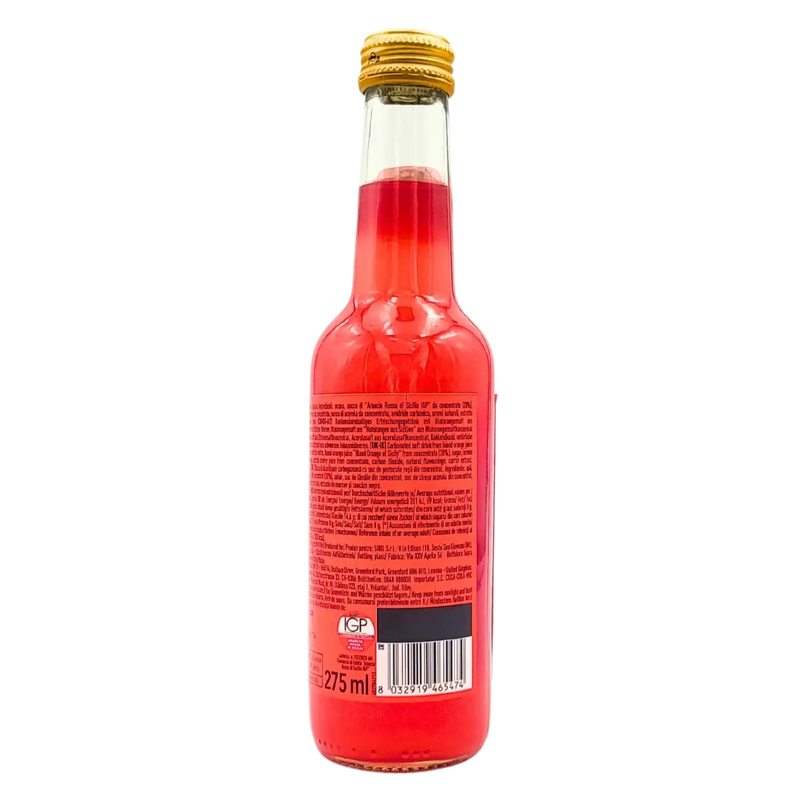 Lurisia Aranciata Rossa - Siciliaanse Bloedsinaasappel Frisdrank BGA 275ml