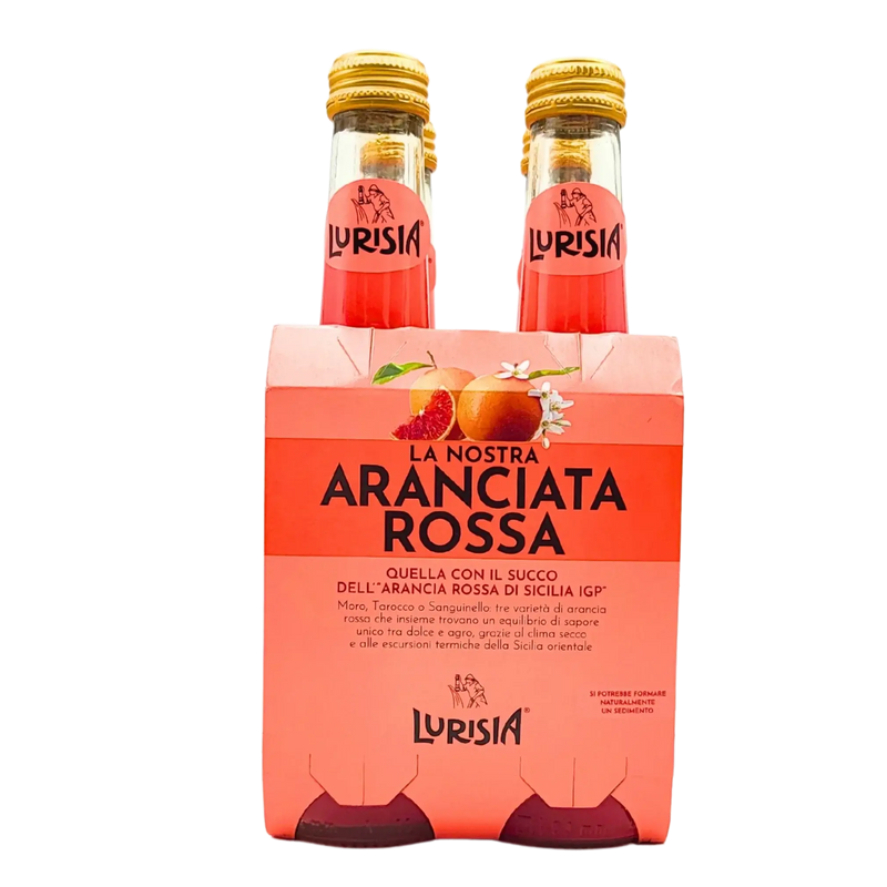 Lurisia Aranciata Rossa - Siciliaanse Bloedsinaasappel Frisdrank BGA 275ml