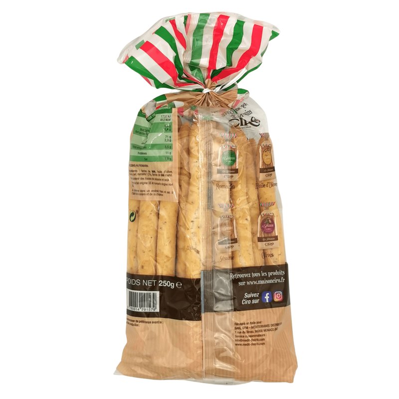 Gressins au Romarin 100% Artisanaux : Un Régal Authentique