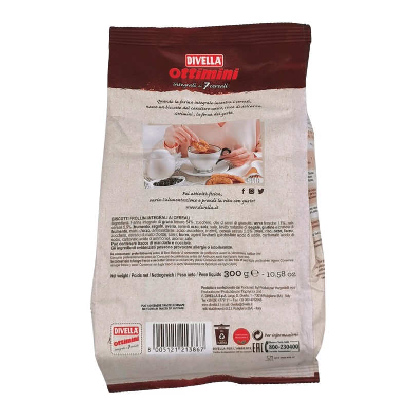 Compleet Koekje 7 Granen Divella 300g